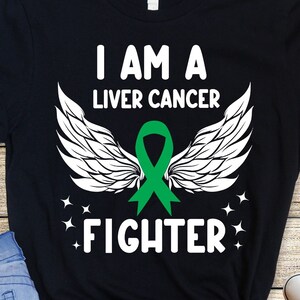 Liver Cancer Awareness Svg Png, I Am A Liver Cancer Awareness Svg, Emerald Green Ribbon Svg, Cricut Sublimation Design