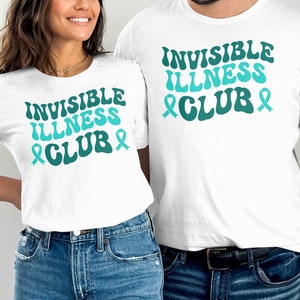 Invisible Illness Club Svg, POTS Syndrome Awareness Svg, Dysautonomia Awareness Svg Cricut Sublimation