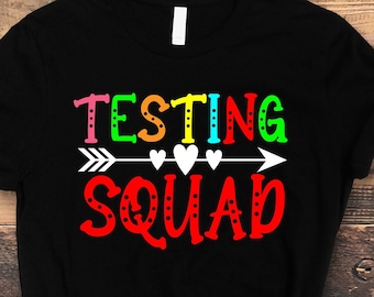 Test Day Svg Png, Testing Squad  Svg, Testing Day Svg, State Testing Svg Cricut File Sublimation Design