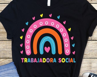 Trabajadora Social Svg Png, School Social Worker Svg, Spanish Social Worker Svg, Español Svg Cut File Cricut and Png Sublimation Design