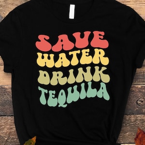 Ahorre agua Beba Tequila SVG PNG , Tequila Sayings SVG, Tequila Quotes , Tequila Glass Svg , Funny Tequila Saying Svg, Descarga digital,