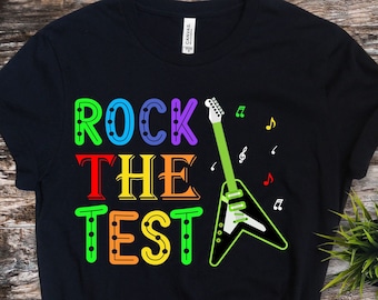 Test Day Svg Png, Rock the Test Svg, Testing Day Svg, State Testing Svg Cricut File Sublimation Design
