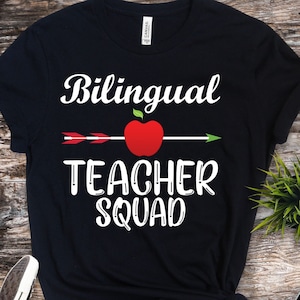 Bilingual Teacher Squad Svg Png, Bilingual Teacher Svg, Spanish Teacher Svg, Español Svg, Maestra Bilingue Svg Cricut Sublimation