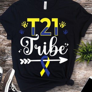 Down Syndrome Awareness svg png, T21 Tribe Svg, Down Syndrome Survivors Svg,Down Syndrome Svg, Blue Yellow png, World Down Syndrome Day png,