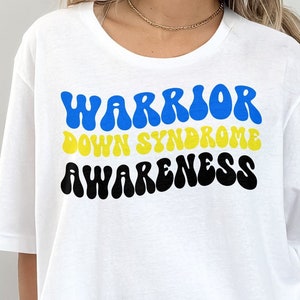 Down Syndrome Awareness png svg, Retro Warrior Down Syndrome Awareness png, World Down Syndrome Day Svg Cricut Sublimation