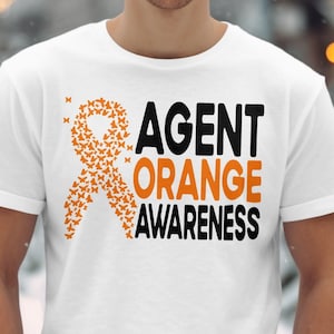 Agent Orange Awareness Svg Png, Vietnam Veteran Svg, Agent Orange Awareness Svg Cricut Sublimation Designs