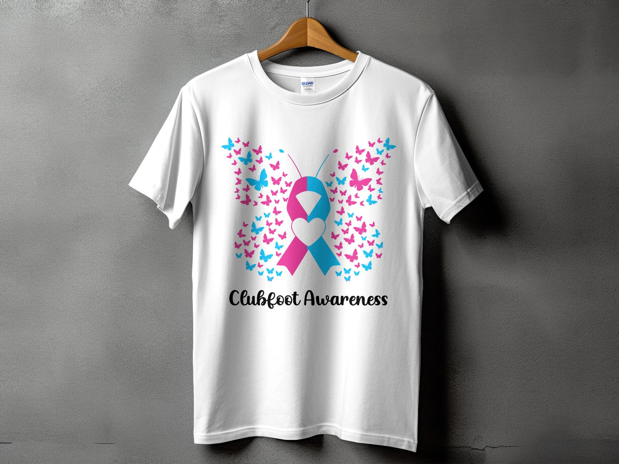 Clubfoot Awareness Svg Png, Butterfly Clubfoot Awareness Svg, Pink and ...