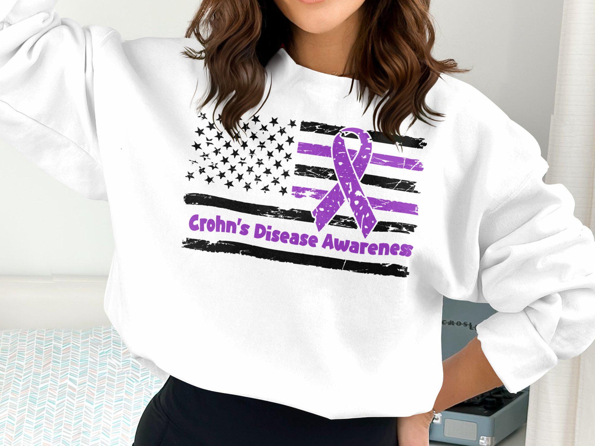 Crohn's Disease Awareness Svg Png, Flag Crohn's Disease Awareness Svg ...