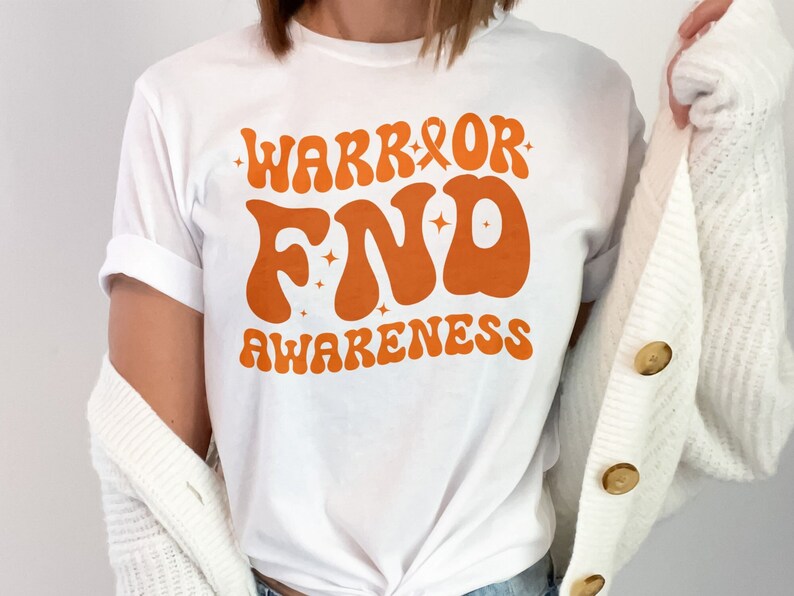 Retro Warrior FND Svg, FND Awareness Svg Png, Functional Neurological ...