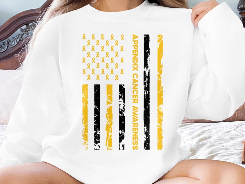 Flag Appendix Cancer Awareness Svg, Appendix Cancer Awareness Png ...