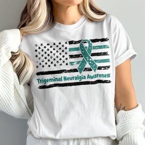 Support Trigeminal Neuralgia Awareness T Shirt