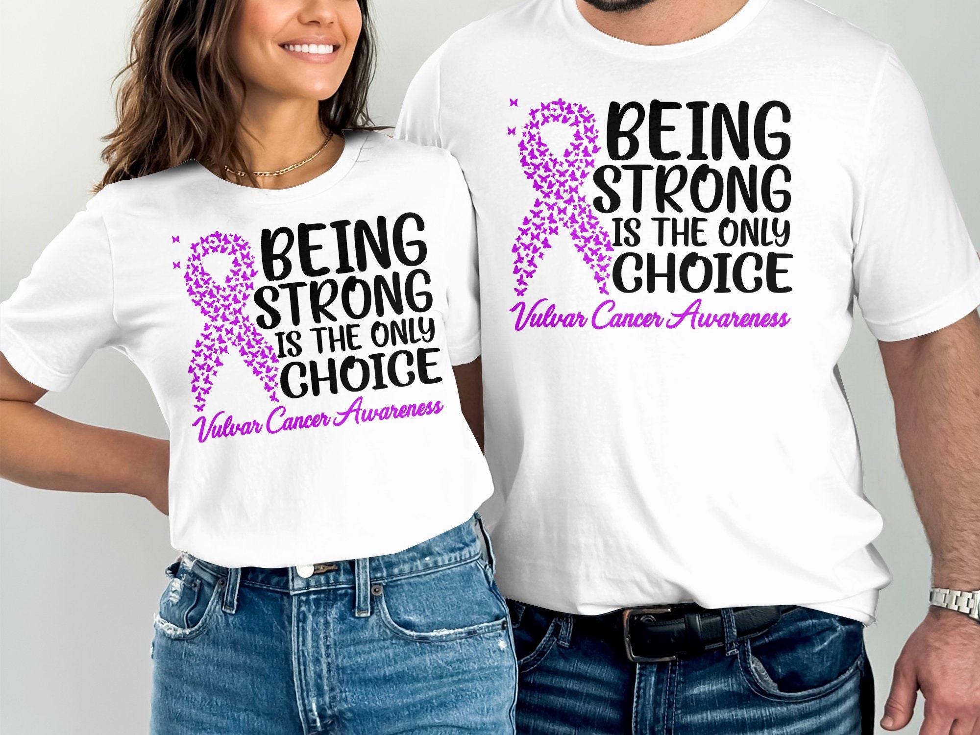 Vulvar Cancer Awareness Svg Png, Being Strong is the Only Choice Svg ...