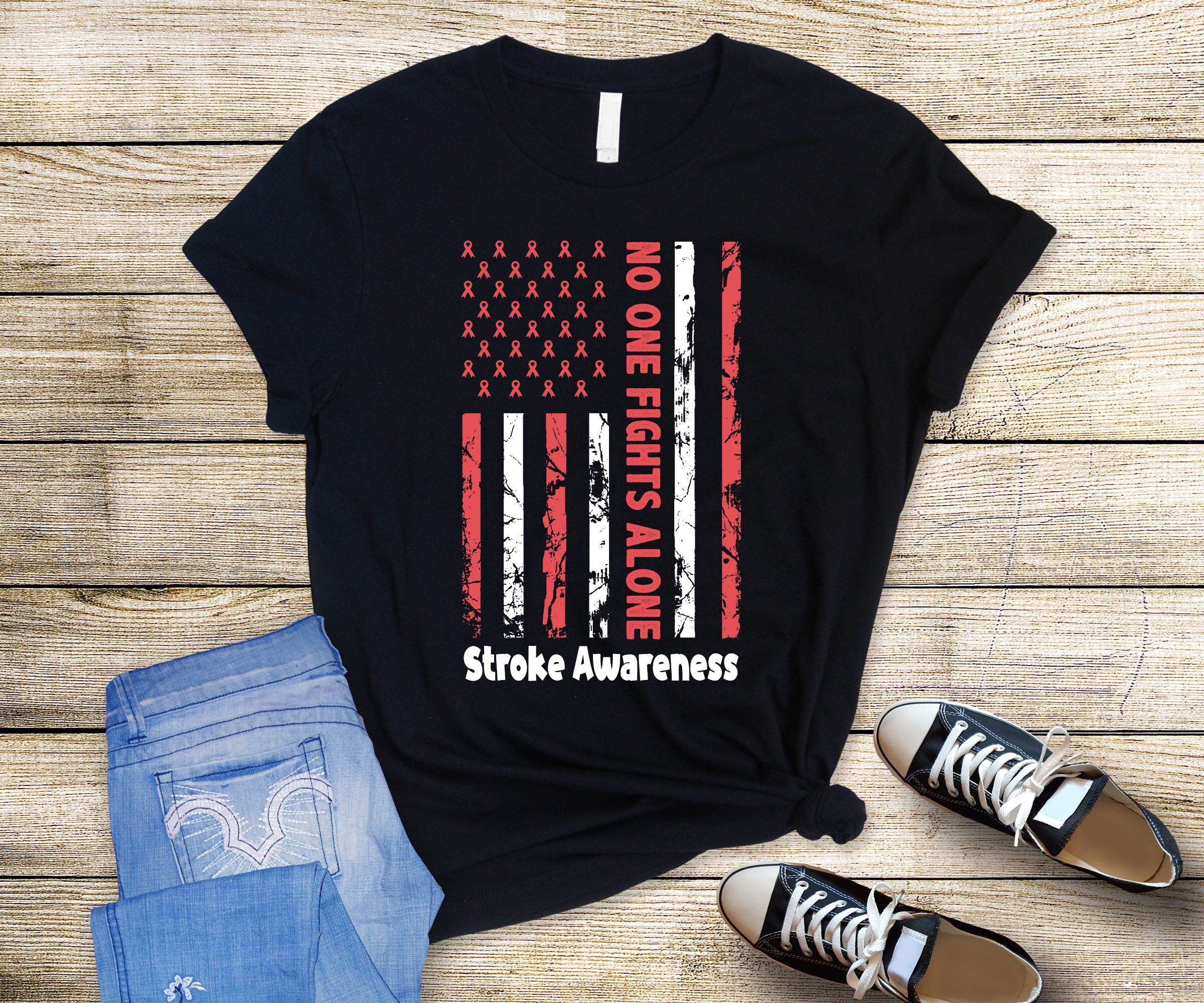 Stroke Awareness Svg Png, Proud Mom of a Stroke Survivor Svg, Red ...