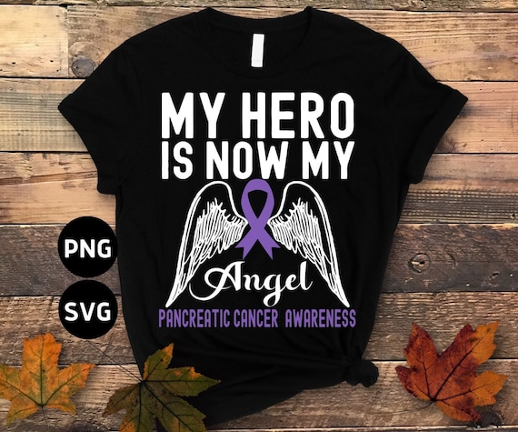 My Grandma Is My Hero - Pancreatic Cancer Awareness T-Shirt My Grandma Is My Hero - Pancreatic Cancer Awareness T-Shirt