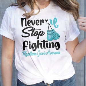 Conscientização sobre Miastenia Gravis Svg Png, Svg, Teal Ribbon Svg, MG Suporte Svg Cricut File Sublimation Design