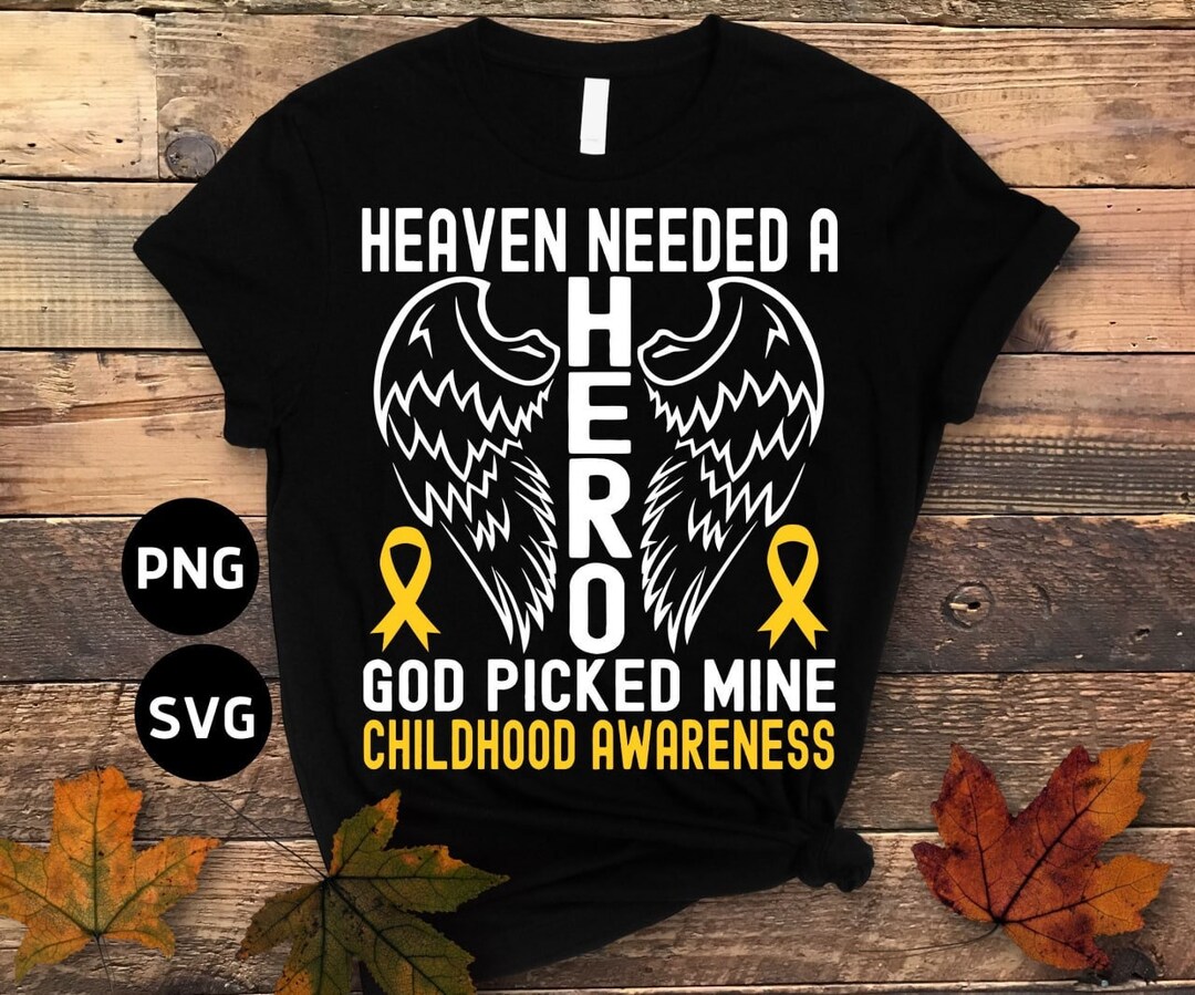 Mesothelioma T-Shirt Heaven Needed a Hero, God Picked Mine