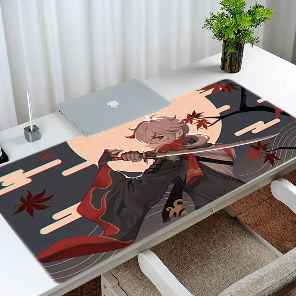 KAZUHA Gaming Desk Mat 2022 for Gamer Under the Keyboard Etsy Canada