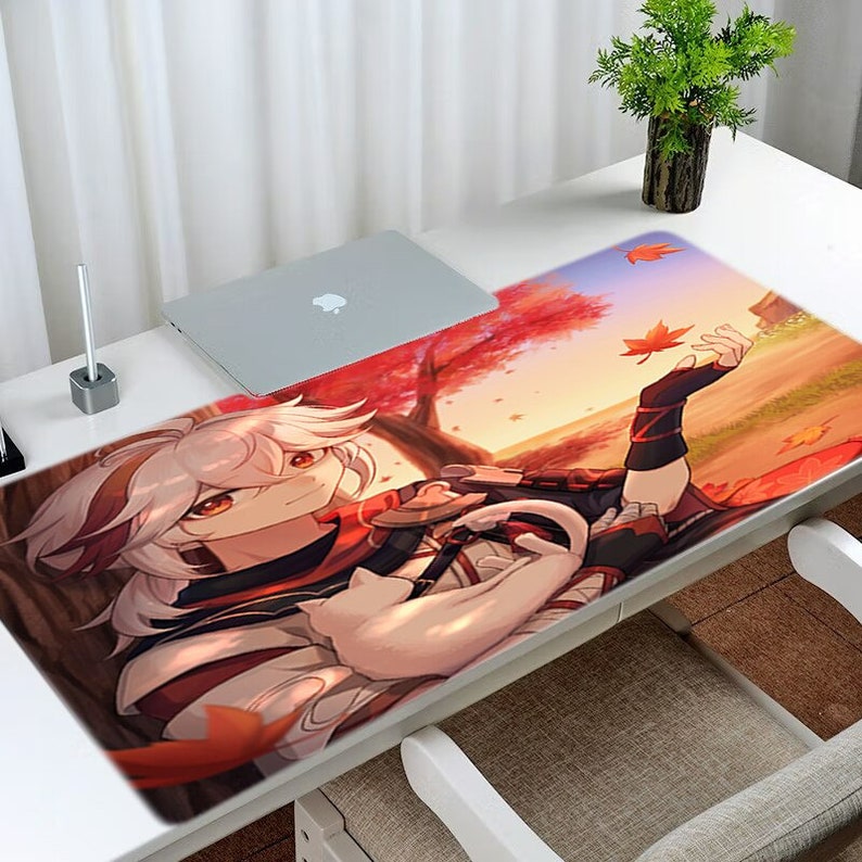 KAZUHA Gaming Desk Mat 2022 for Gamer Under the Keyboard Etsy Canada