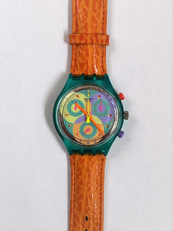 Swatch Chrono SOUND SCL102 New and Unworn Etsy Canada
