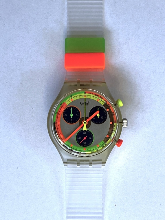 Swatch Chrono JELLY STAG SCK104, new and unworn! … - image 2