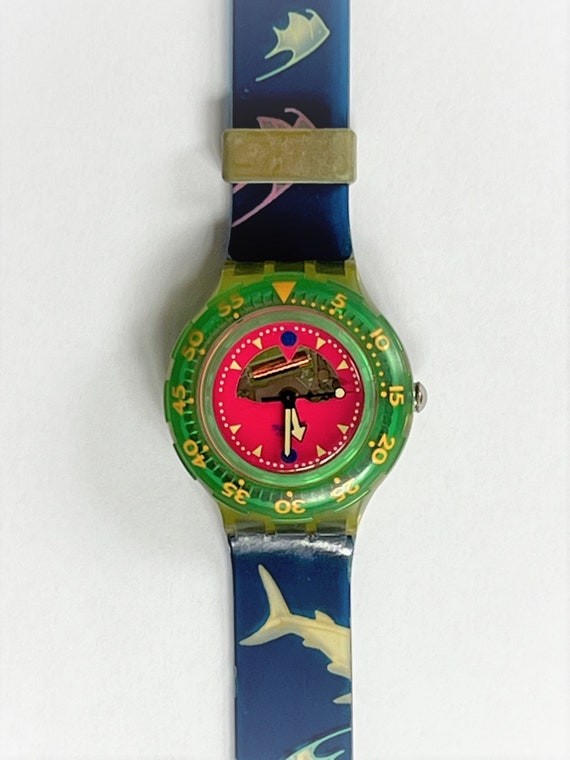 Swatch Scuba 200 HAPPY FISH SDN101, hardly worn - image 1