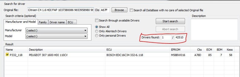 NEW ECM titanium 43.021 drivers with ecu ori. File works only with windows 7 or XP imagen 8