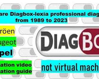 Diagbox-Lexia Citroen-Peugeot-Opel professionelle Diagnose PSA 2023