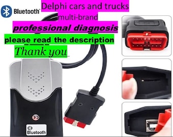 Machine de diagnostic professionnelle (voitures-camions-remorques-bus) + installation complète et vidéo de mise à jour