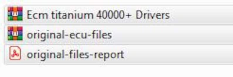 NEW ECM titanium 43.021 drivers with ecu ori. File works only with windows 7 or XP imagen 9