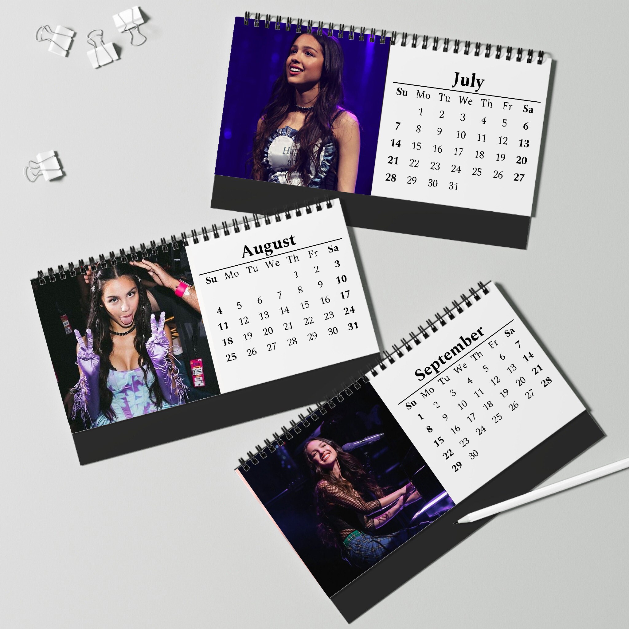 olivia-rodrigo-guts-tour-2024-calendario-de-mesa-regalo-para-fan