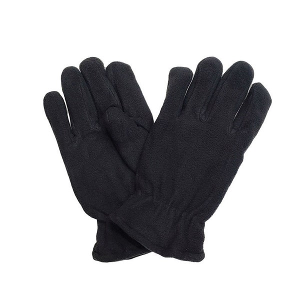 Gant polaire uni pour hommes, chaud, élégant, confortable, gants d'hiver thermiques