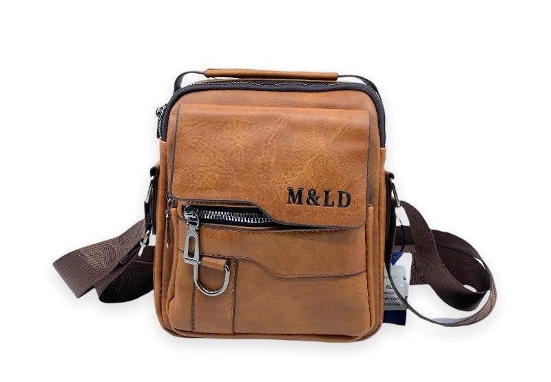 Mens Leather Shoulder Bag Satchel Messenger Bag Etsy UK