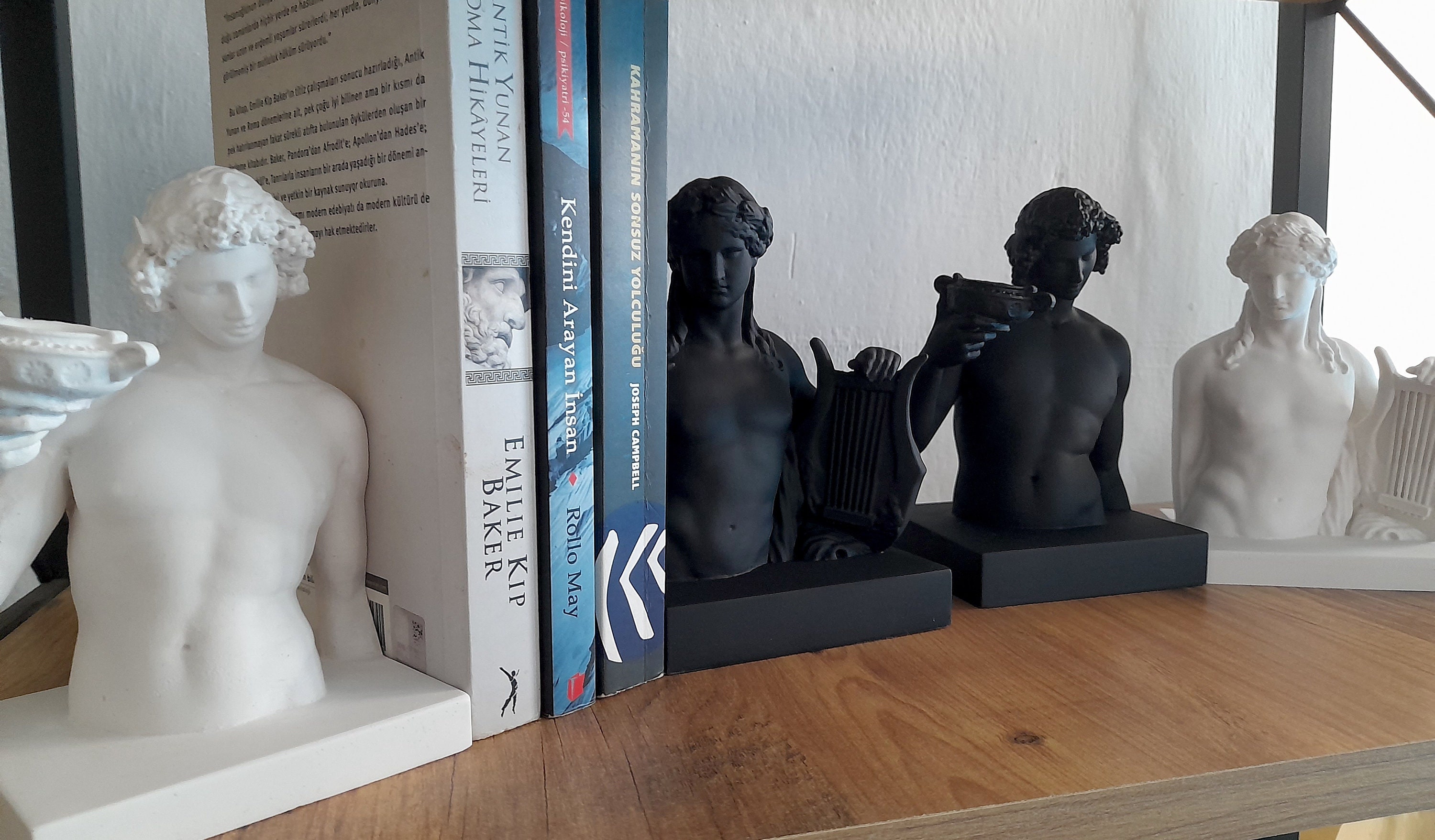 Apollon and Dionysus Bookends Ancient Greek Bookends Etsy