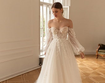 Detachable Sleeves for Wedding Dress - Etsy