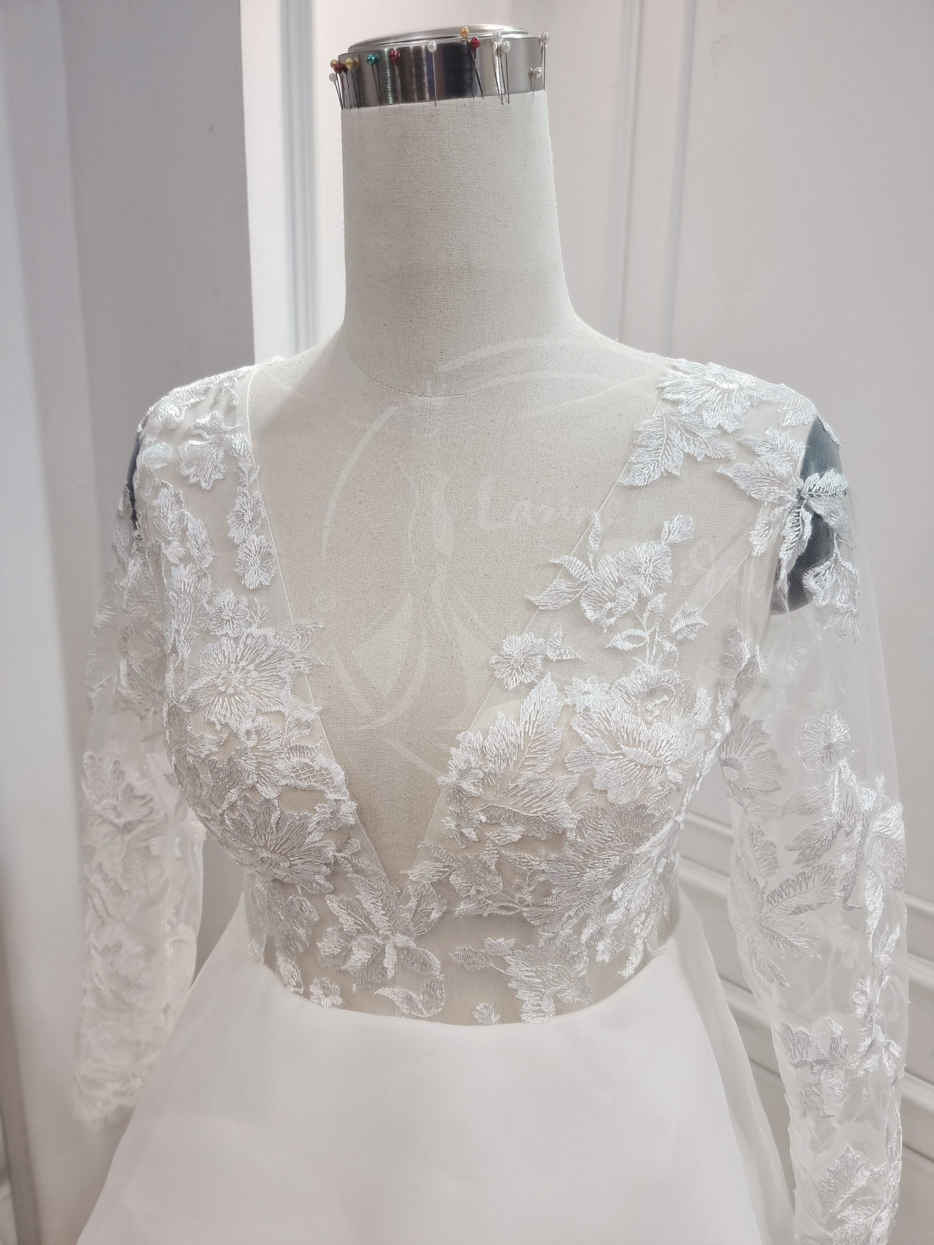 Custom Wedding Dress for the Bride. A Line Lace Wedding Dress. - Etsy