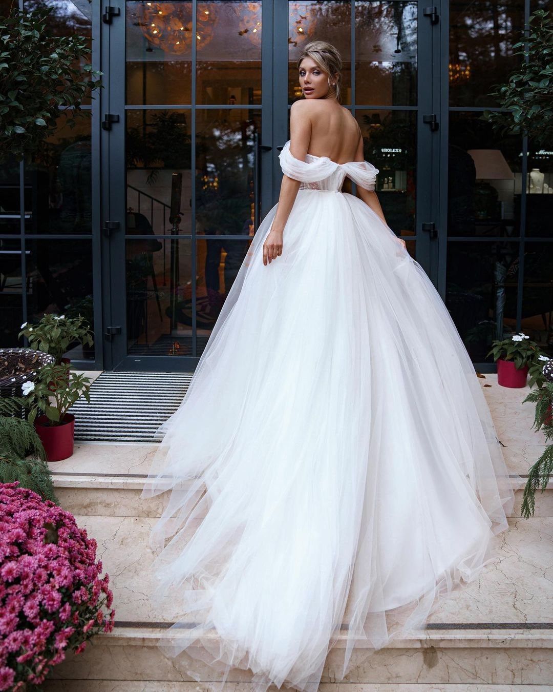 Elegant A Line Wedding Dress. Beaded Wedding Dress. Custom Etsy