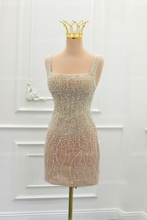 Luxury Beaded Short Wedding Dresses. Sparkling Short Reception Dresses. Skinny Short Party Dresses. Custom Made Short Dresses. Etsy Ireland