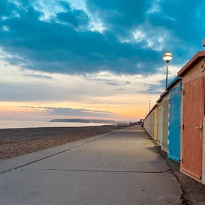 colourful scenic beach canvas