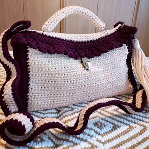 Handmade crochet bag