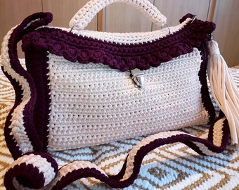 Sac au crochet fait main