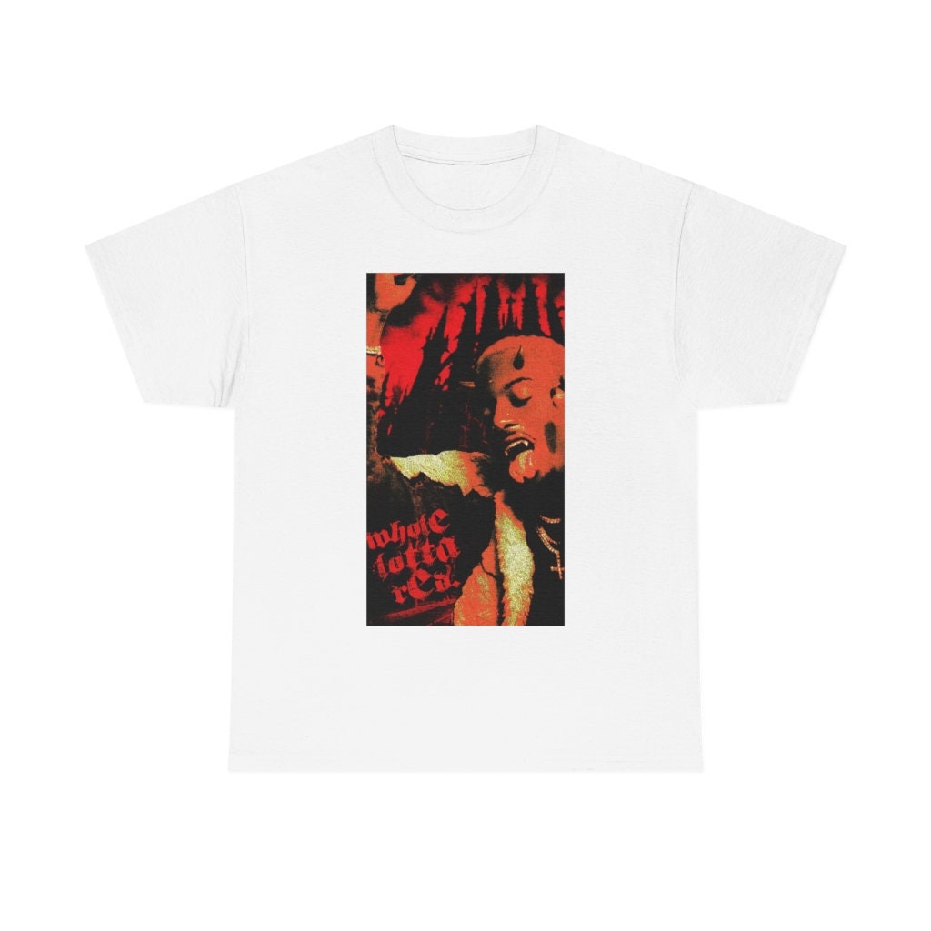 Limited Edition Playboi Carti Whole Lotta Red T-shirt WLR - Etsy