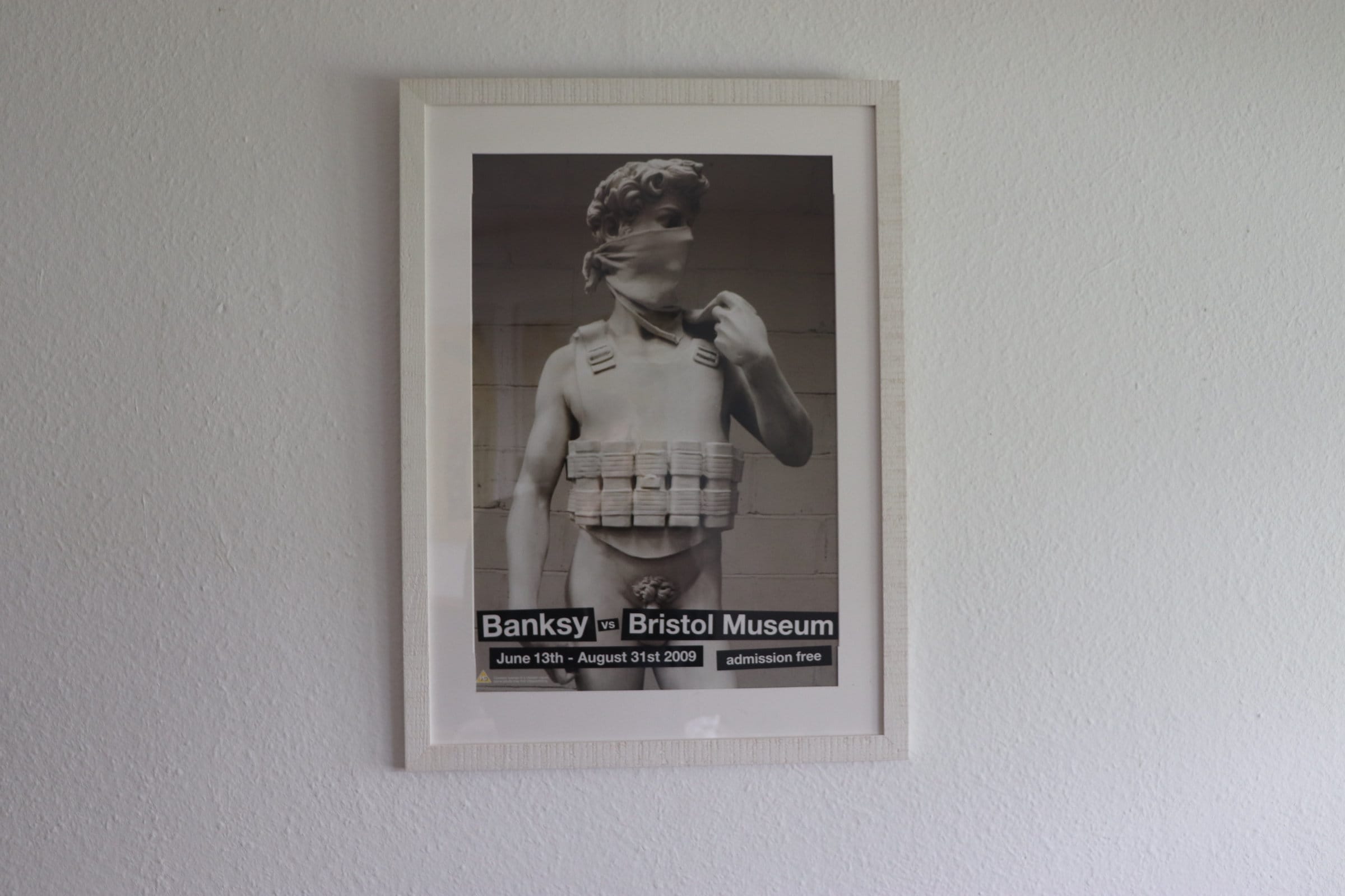 basnksy bristol Michelangelos David Suicide Bomber 2009