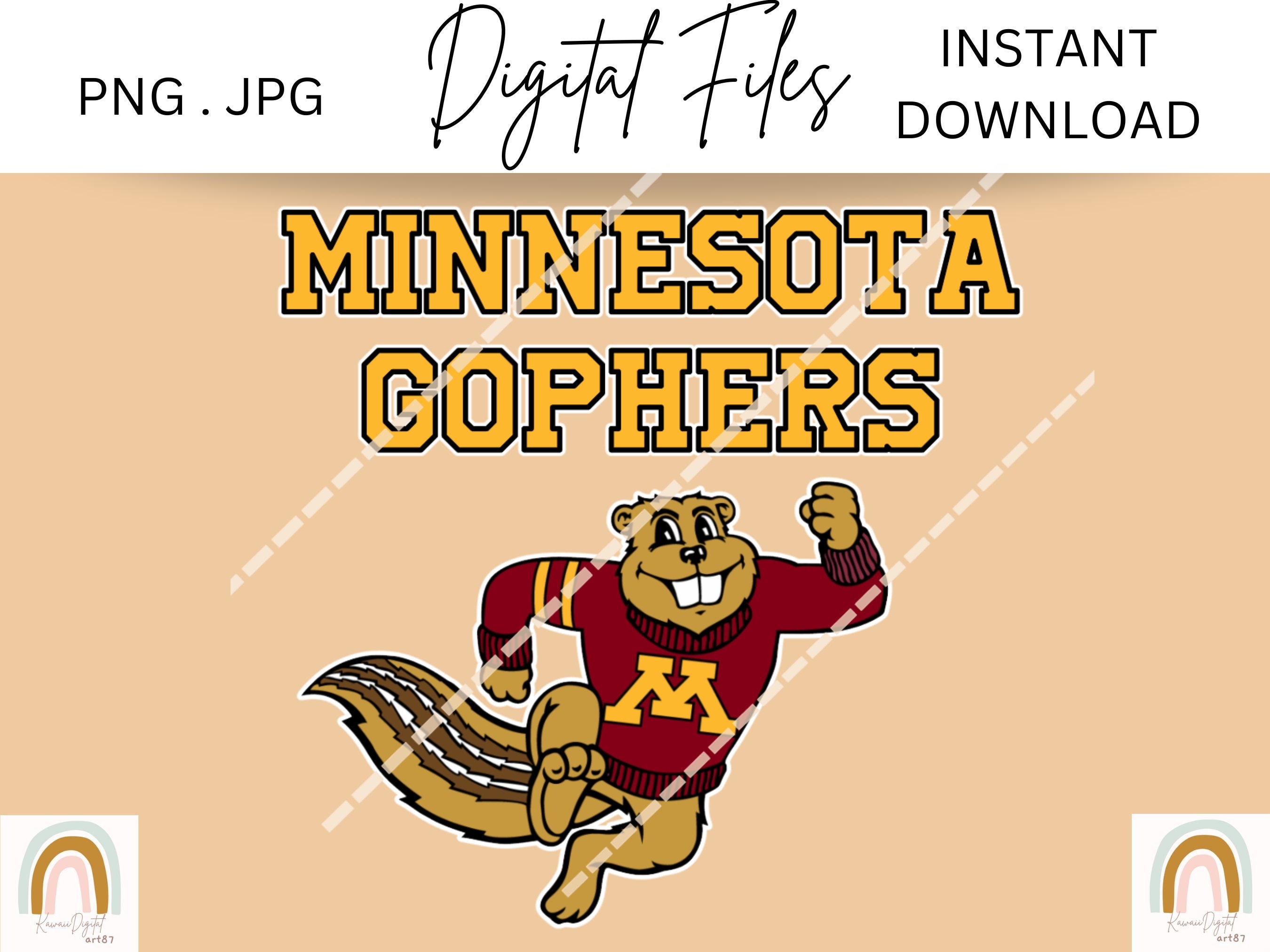 Minnesota Gophers Png Minnesota Gophers Clipart Minnesota Etsy