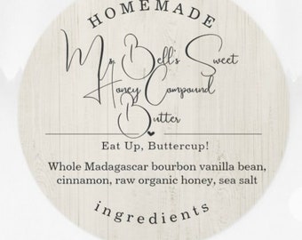 Homemade Sweet Honey Compound Butter