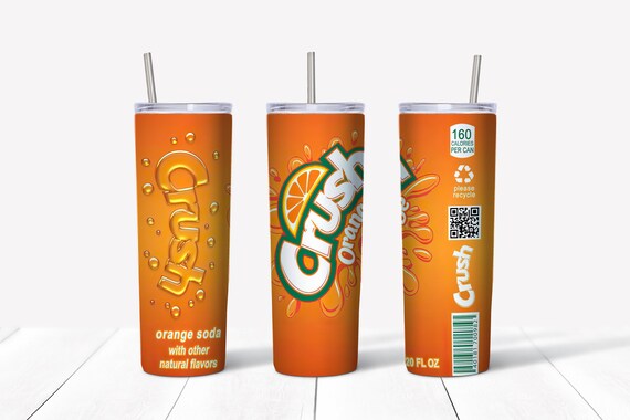 20 oz Orange Crush Tumbler
