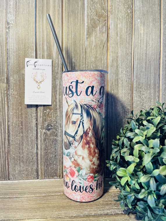 20 oz Just a Girl Who Loves Houses Tumbler
