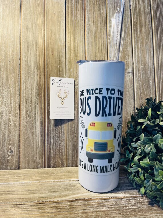 20 oz Bus Driver Tumbler