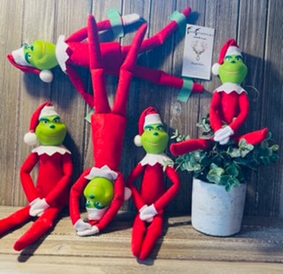 Grinch on a Shelf