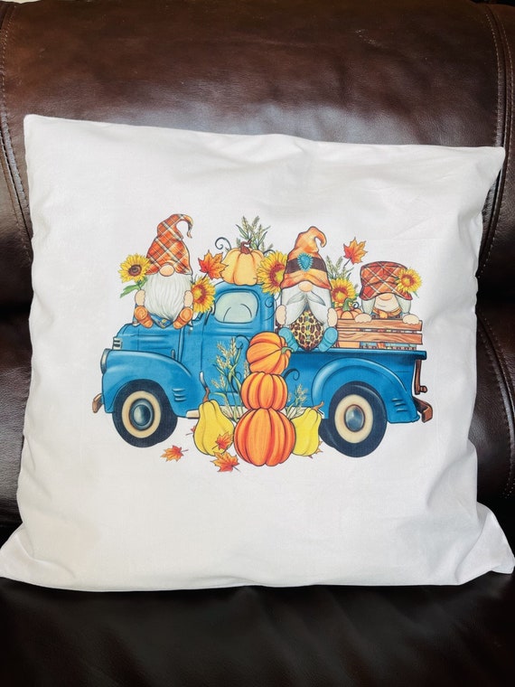 Gnomes Fall Decorative Pillow