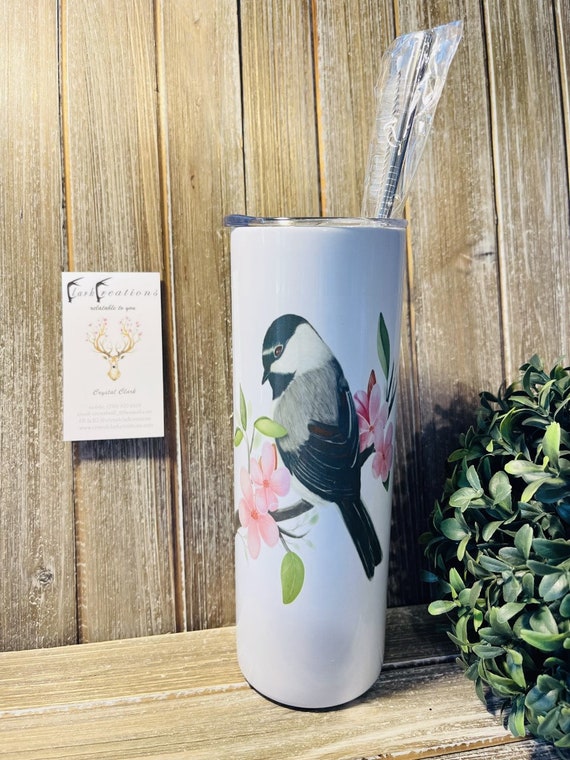 Chickadee 20 oz tumbler